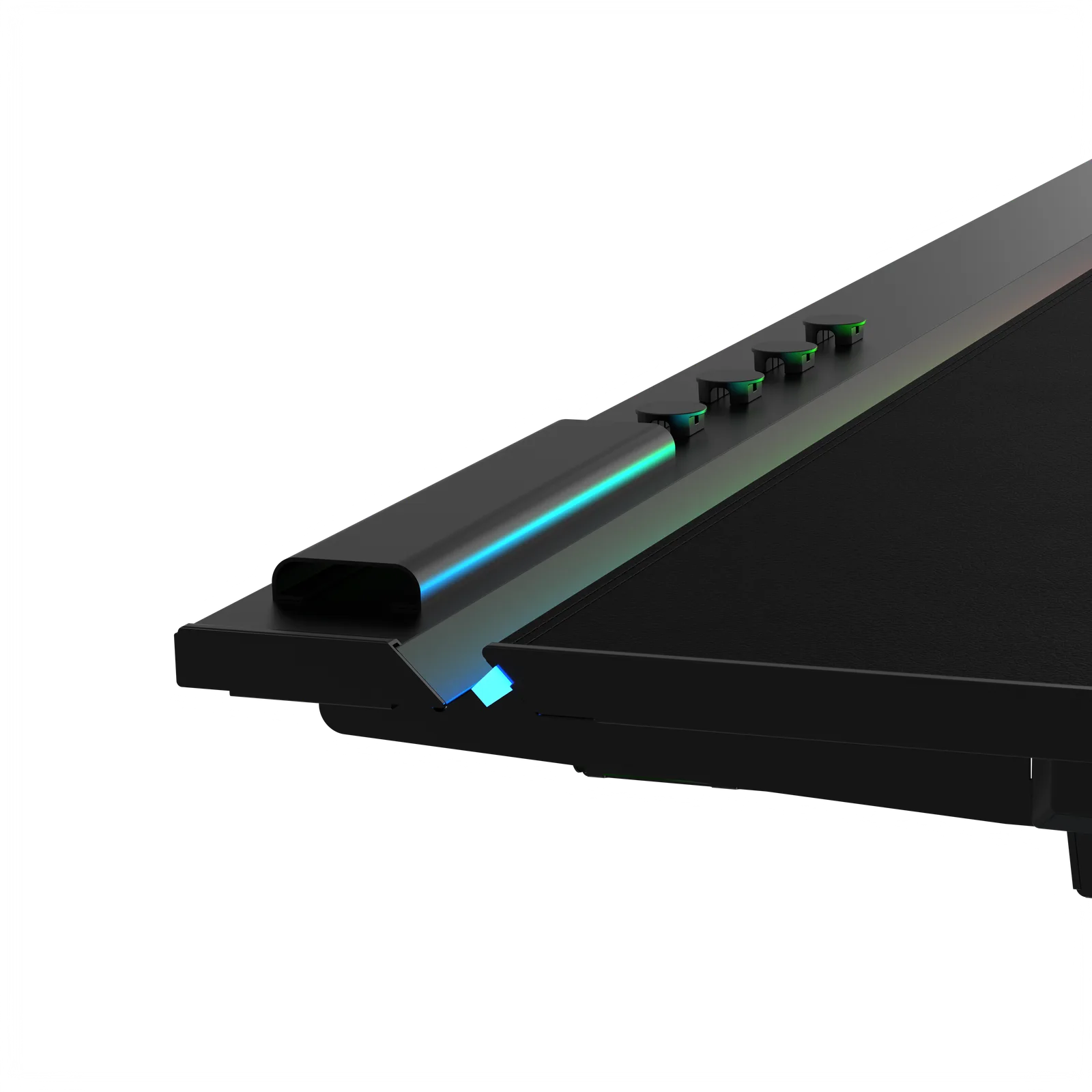 ION S Çift Motorlu Yükseklik Ayarlı RGB 140x70 Siyah Renk Çalışma ve 3