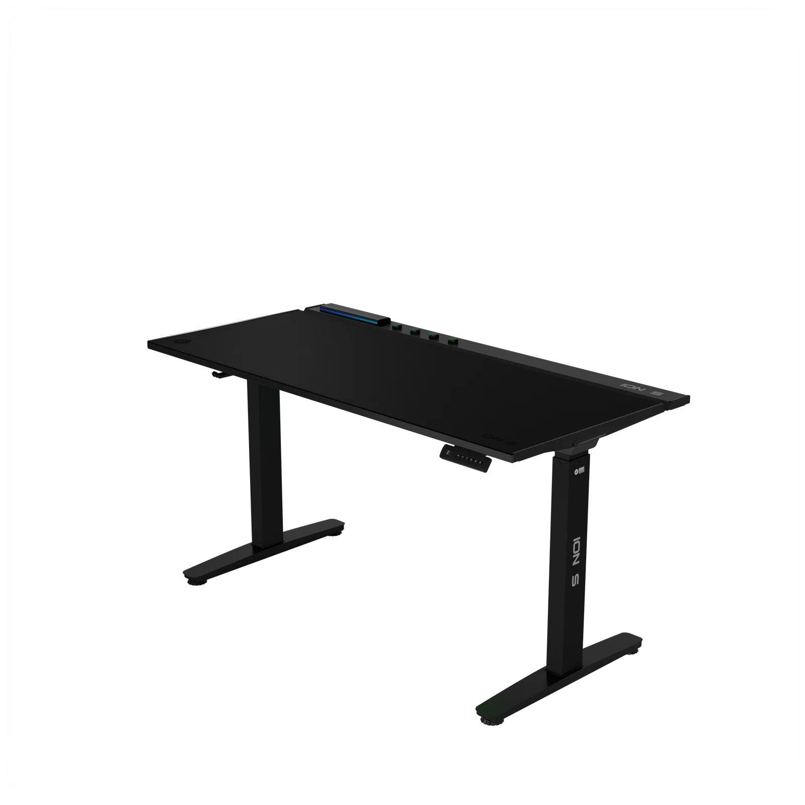 ION S Çift Motorlu Yükseklik Ayarlı RGB 140x70 Siyah Renk Çalışma ve 8